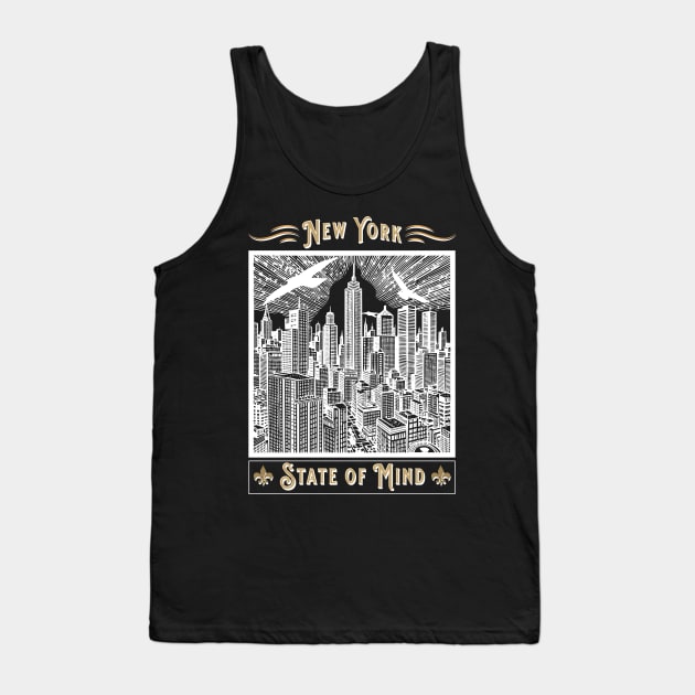 New York State of Mind Tank Top by Richardramirez82